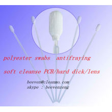 100ppi Cleanroom strong cleanse ability polyester sponge swab with long handle